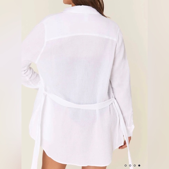 NWT Andie Swim The Corvo Button Up - Picture 3 of 4